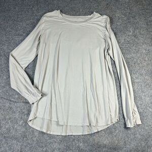 Kyte Living Baby Top Women’s XL Long Sleeve Bamboo Gray Maternity